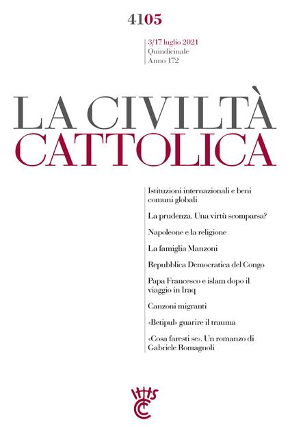 La civiltà cattolica. Quaderni (2021). Vol. 4105 - AA.VV. - ebook