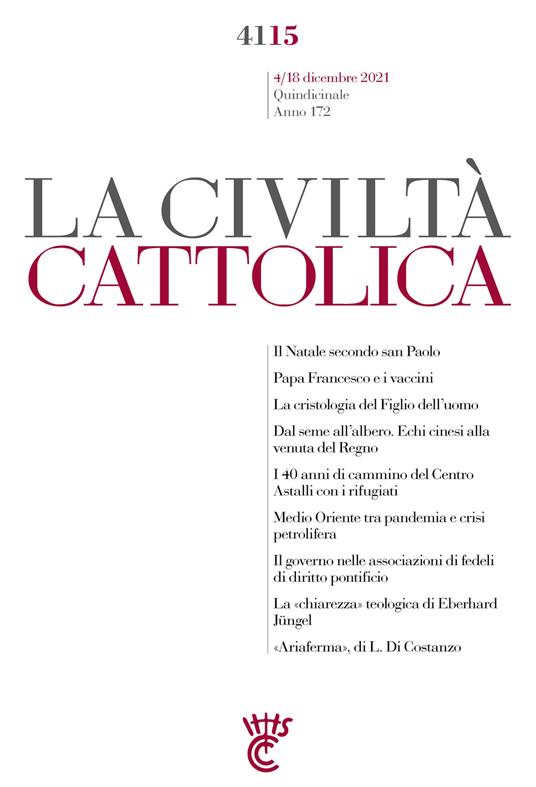 La civiltà cattolica. Quaderni (2021). Vol. 4115 - AA.VV. - ebook