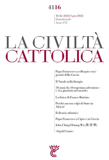 La civiltà cattolica. Quaderni (2021). Vol. 4116 - AA.VV. - ebook
