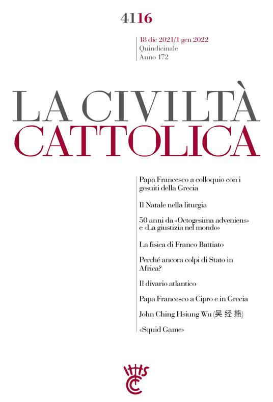La civiltà cattolica. Quaderni (2021). Vol. 4116 - AA.VV. - ebook