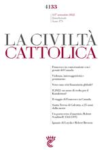 La civiltà cattolica. Quaderni (2022). Vol. 4133