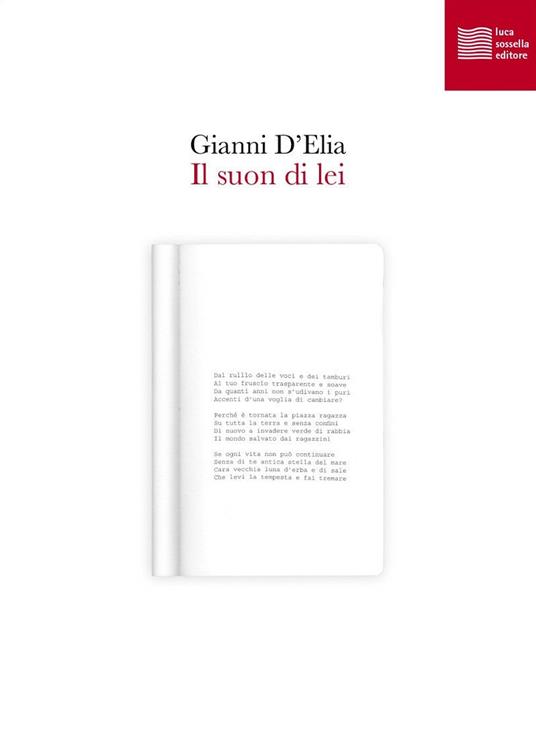 Il suon di lei - Gianni D'Elia - copertina