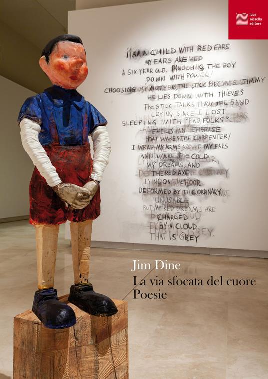 La via sfocata del cuore - Jim Dine - copertina