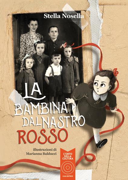 La bambina dal nastro rosso - Stella Nosella - copertina