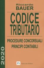 Codice tributario. Procedure concorsuali. Principi contabili