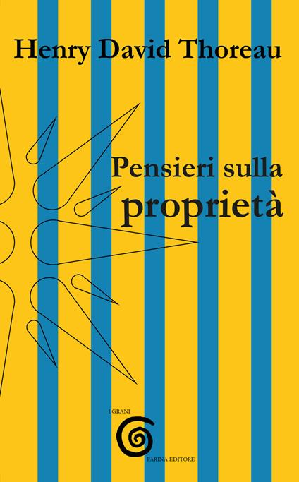 Pensieri sulla proprietà - Henry David Thoreau - copertina