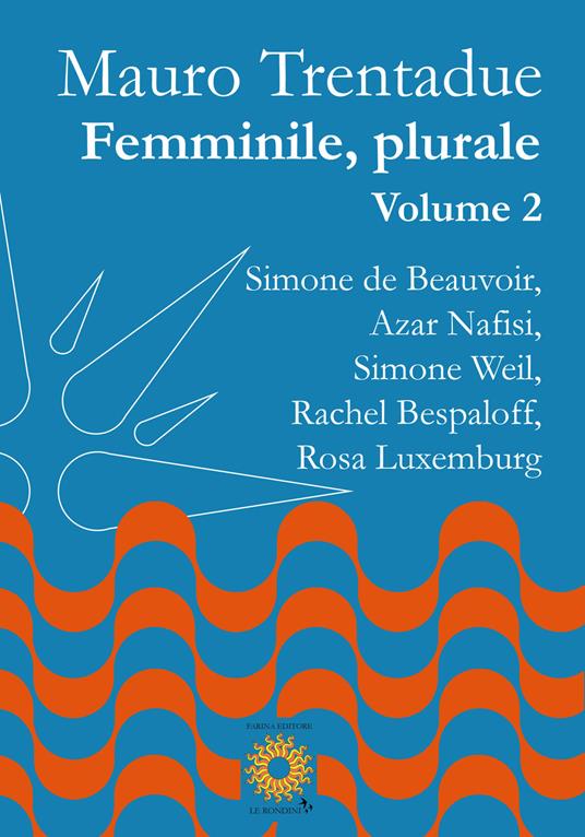 Femminile, plurale. Simone de Beauvoir, Azar Nafisi, Simone Weil, Rachel Bespaloff, Rosa Luxemburg. Vol. 2 - Mauro Trentadue - copertina