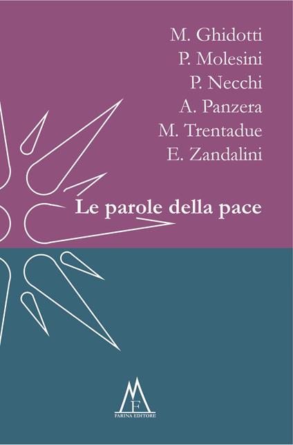Le parole della pace - copertina