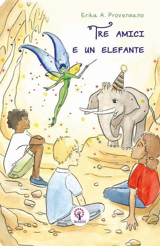 Tre amici e un elefante - Erika Provenzano - copertina
