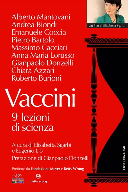 Vaccini. 9 lezioni di scienza. Con DVD video - copertina