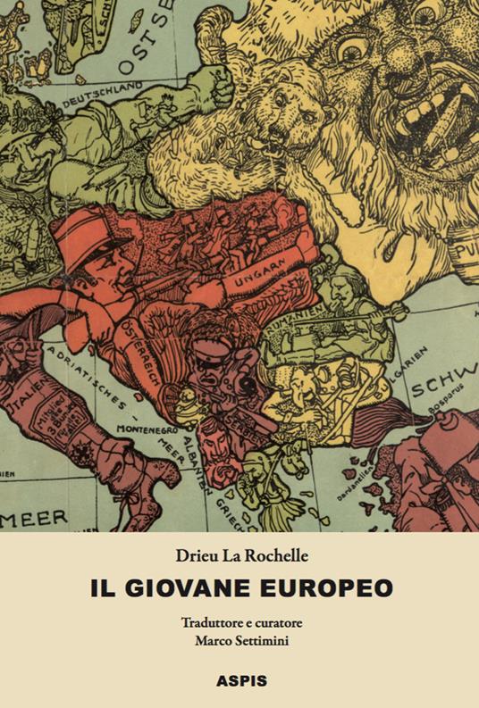 Il giovane europeo - Pierre Drieu La Rochelle - copertina