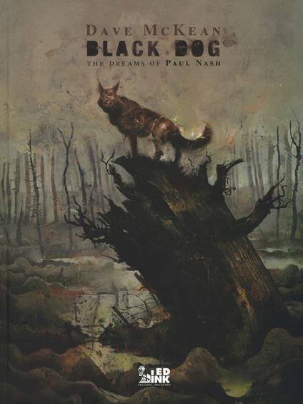 Black dog. The dreams of Paul Nash. Ediz. italiana - Dave McKean - copertina