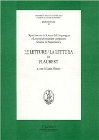 Le letture di Flaubert/la lettura di Flaubert - copertina