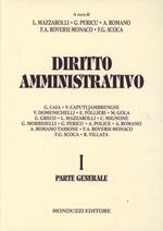 Diritto amministrativo. Vol. 1: Parte generale