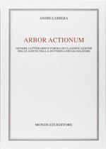 Arbor actionum. Genere letterario e forma di classificazione delle azioni nella dottrina dei glossatori