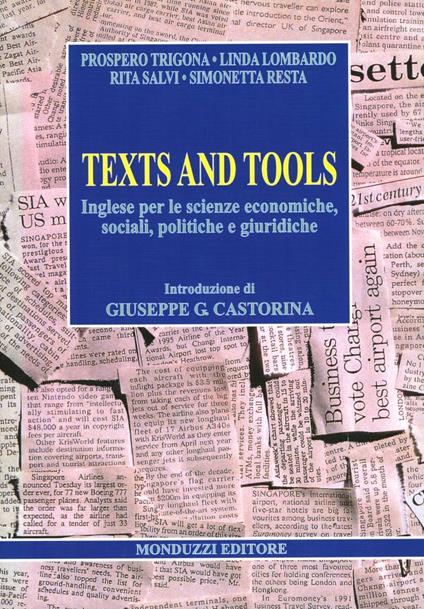 Texts and tools - copertina