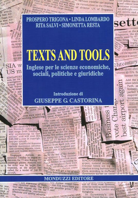 Texts and tools - copertina