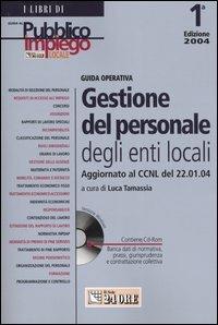 Guida operativa alla gestione del personale degli enti locali. Con CD-ROM - copertina