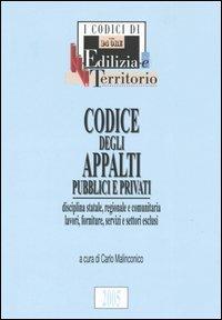 Codice degli appalti pubblici e privati - copertina