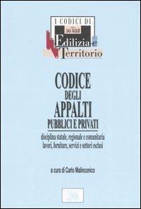 Codice degli appalti pubblici e privati - copertina
