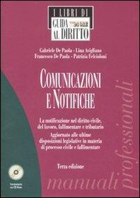 Comunicazioni e notifiche. Con CD-ROM - copertina