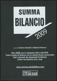 Summa bilancio 2009 - copertina