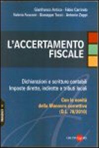 L' accertamento fiscale - copertina