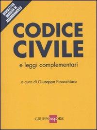  Codice civile e leggi complementari - copertina