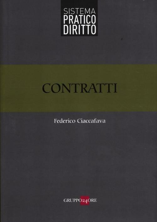 Contratti - Federico Ciaccafava - copertina