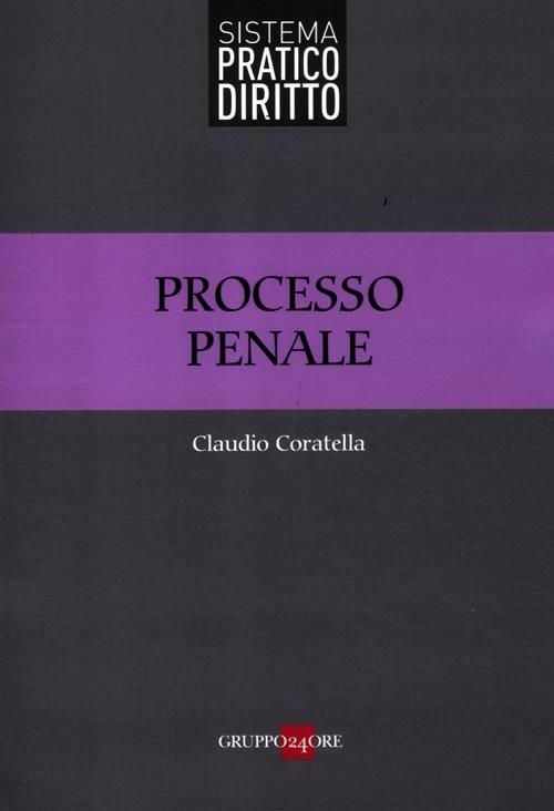  Processo penale -  Claudio Coratella - copertina