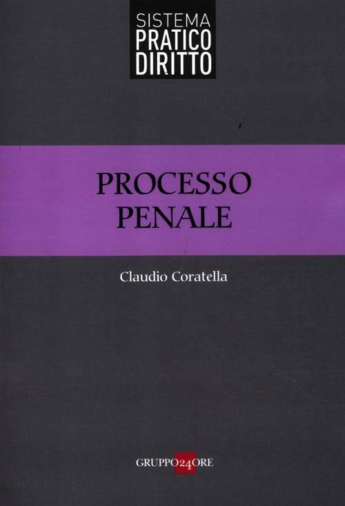  Processo penale -  Claudio Coratella - copertina