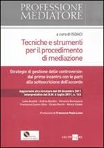 Tecniche e strumenti per il procedimento di mediazione