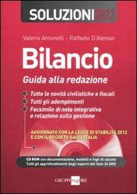 Bilancio. Guida alla redazione. Soluzioni 2012. Con CD-ROM - copertina