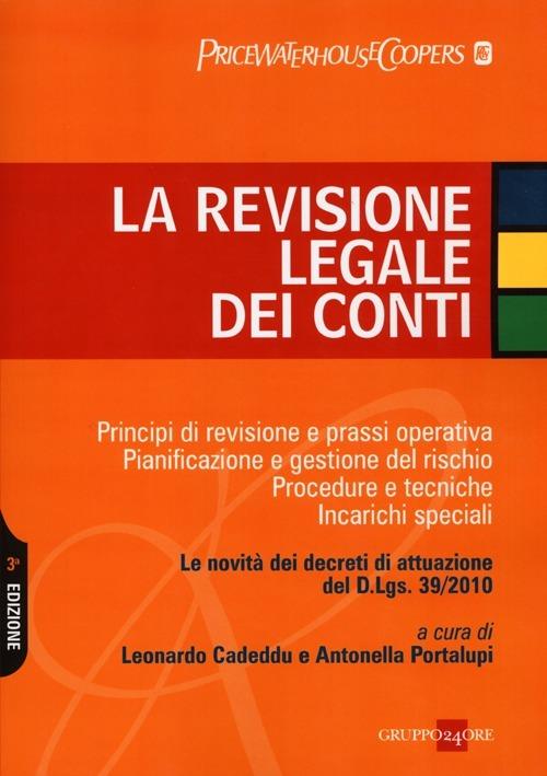 La revisione legale dei conti - copertina