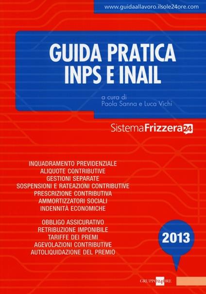 Guida pratica INPS e INAIL - copertina