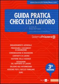 Guida pratica check list lavoro - copertina