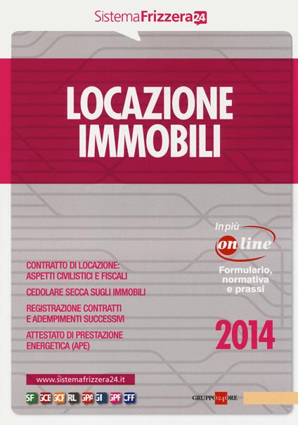 Locazione immobili. Con aggiornamento online - copertina