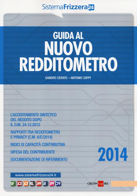 Guida al nuovo redditometro - Sandro Cerato,Antonio Zappi - copertina