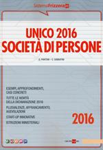 Unico 2016. Società di persone