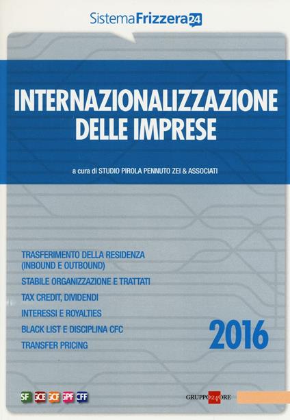 Internazionalizzazione delle imprese - copertina