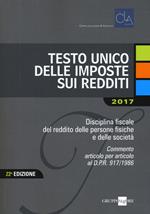 Testo unico delle imposte sui redditi 2017