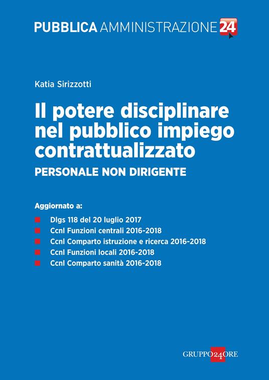 Il potere disciplinare nel pubblico impiego contrattualizzato - Katia Sirizzotti - ebook