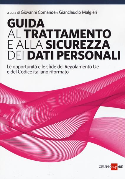 Guida al trattamento e alla sicurezza dei dati personali. Le opportunità e le sfide del Regolamento UE e del codice italiano riformato - copertina