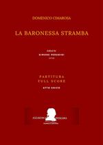 La baronessa stramba. Atto unico. Partitura full score