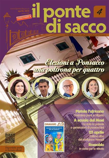 Il ponte di Sacco. Aprile 2019 - NuovaStampa - ebook