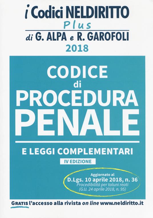 Codice di procedura penale e leggi complementari. Con Contenuto digitale per accesso online - copertina
