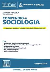 Compendio di sociologia. Con espansione online