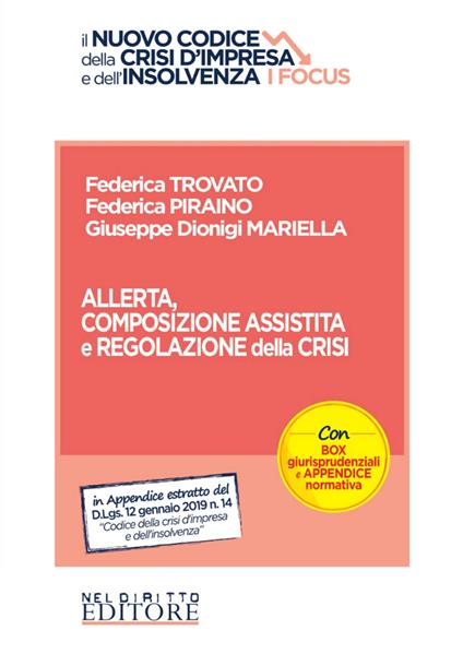 Allerta, composizione assistita e regolazione della crisi - copertina