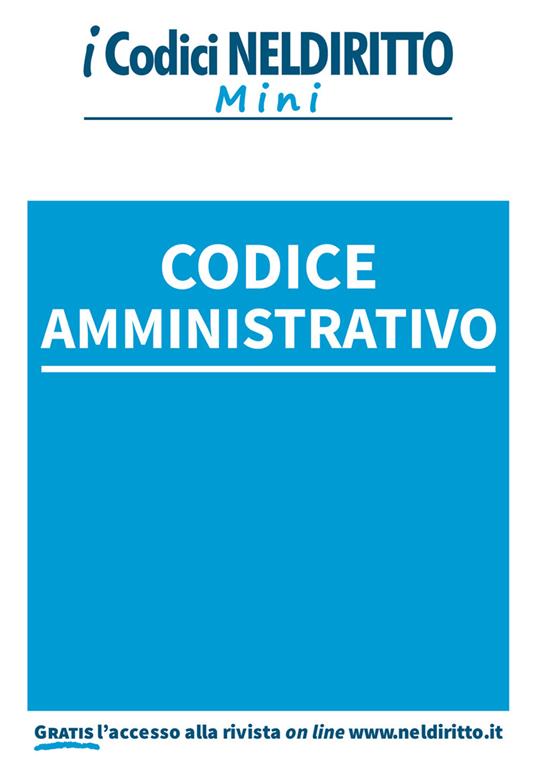 Codice amministrativo - copertina