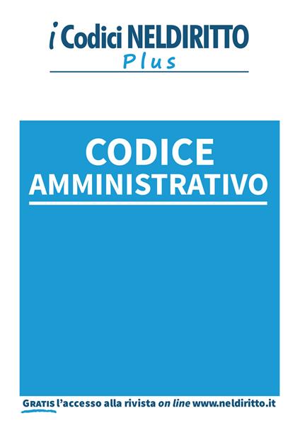 Codice amministrativo - copertina